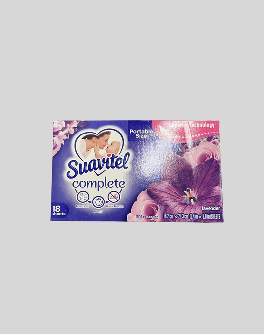 Suavitel Complete Laundry Dryer Sheets, Lavender Scent, 360 Count
