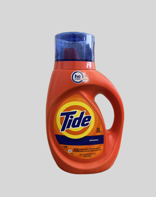 Tide Liquid Laundry Detergent, Original, 1.36L