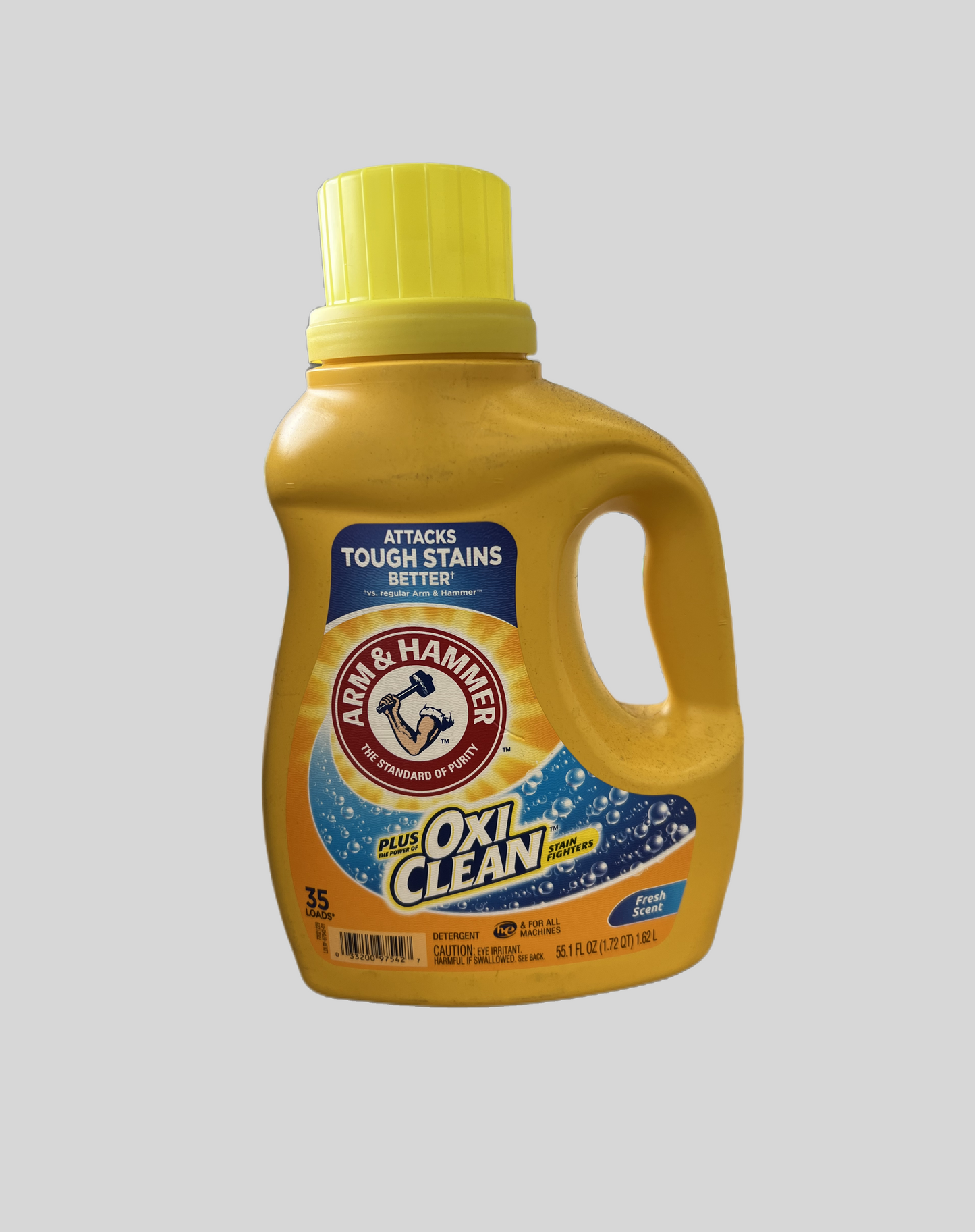 Arm & Hammer Plus OxiClean Fresh Scent, Laundry detergent,1.62L