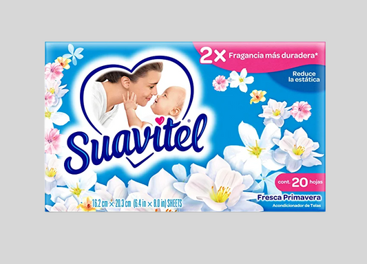 Suavitel Complete Laundry Dryer Sheets, Field Flowers, 400 Count